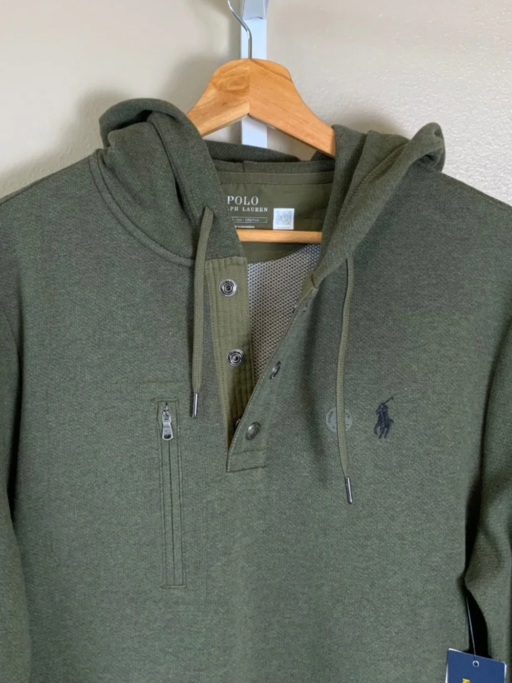 Polo Ralph Lauren Expedition Cotton Blend Terry Hoodie